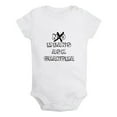 thumbnail image 1 of iDzn No Means Ask Grandma Funny Rompers For Babies, Newborn Baby Unisex Bodysuits, Infant Jumpsuits, Toddler 0-24 Months Kids One-Piece Oufits, 1 of 5
