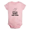 thumbnail image 1 of iDzn Official Member Baby Boom Funny Rompers For Babies, Newborn Baby Unisex Bodysuits, Infant Jumpsuits, Toddler 0-24 Months Kids One-Piece Oufits, 1 of 5