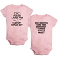 thumbnail image 1 of iDzn Pack of 2, Future Ladies Man Current Mama's Boy & Did 9 Months Hard Time Serving 18 Years Parole Funny Rompers For Babies, Newborn Baby Bodysuits, Infant Jumpsuits, Toddler One-Piece Oufits, 1 of 5