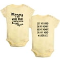 thumbnail image 1 of iDzn Pack of 2, Got My Mind On My Mommy & Mommy Is Way More Fun Now That She Can Drink Again Funny Rompers For Babies, Newborn Baby Unisex Bodysuits, Infant Jumpsuits, Toddler One-Piece Oufits, 1 of 5