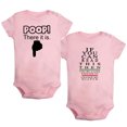 thumbnail image 1 of iDzn Pack of 2, You're Close Enough To Change My Diaper & Poop There It is Funny Rompers For Babies, Newborn Baby Unisex Bodysuits, Infant Jumpsuits, Toddler 0-24 Months Kids One-Piece Oufits, 1 of 5