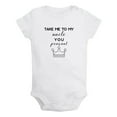 thumbnail image 1 of iDzn Take me to my Uncle you Peasant Funny Rompers For Babies, Newborn Baby Unisex Bodysuits, Infant Jumpsuits, Toddler 0-24 Months Kids One-Piece Oufits, 1 of 5
