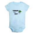 thumbnail image 1 of iDzn Turnip The Beet Funny Rompers For Babies, Newborn Baby Unisex Bodysuits, Infant Jumpsuits, Toddler 0-24 Months Kids One-Piece Oufits, 1 of 4