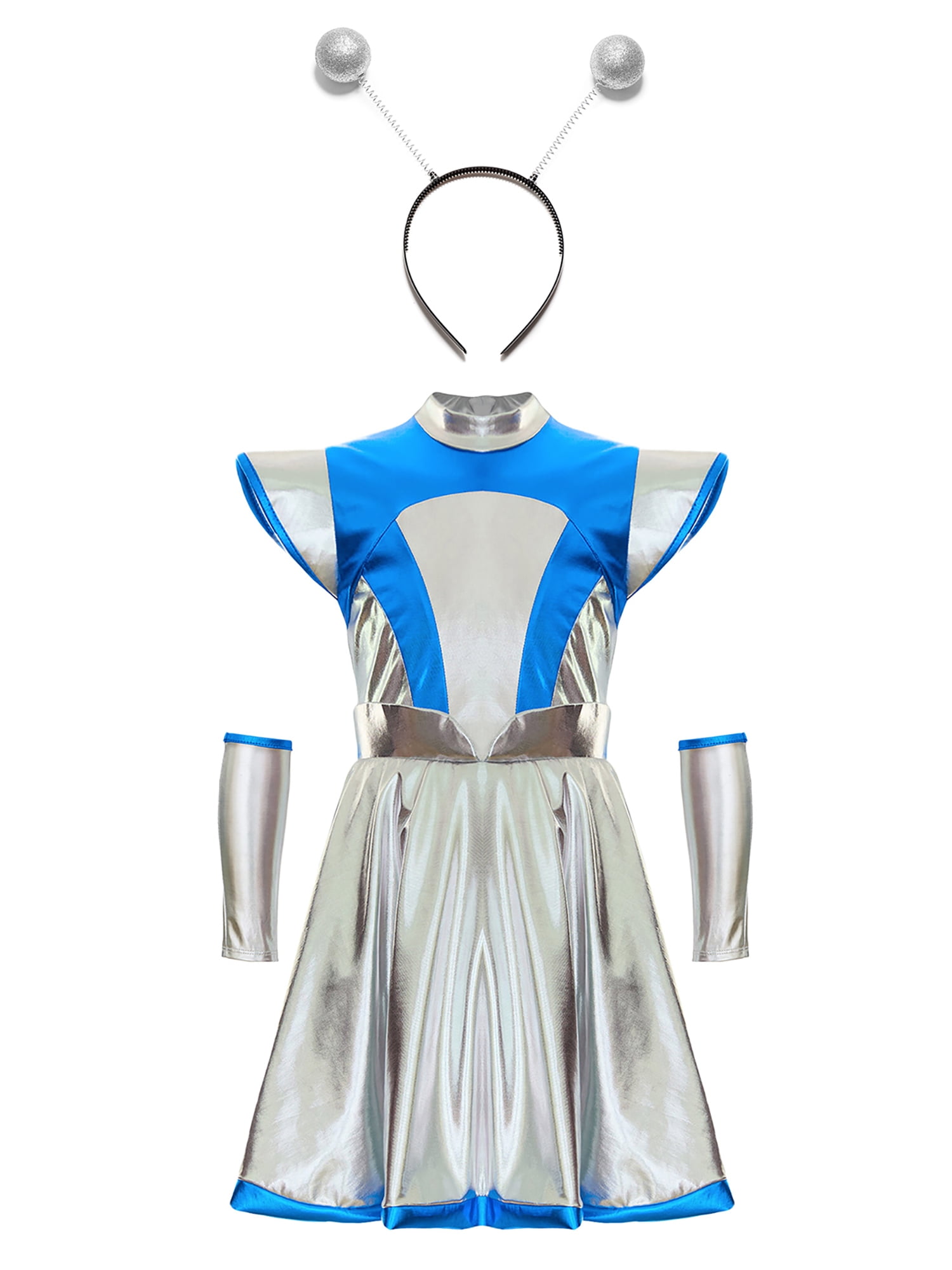 open lace back dress Space Retro Arcade Sleeveless Dress main image 1