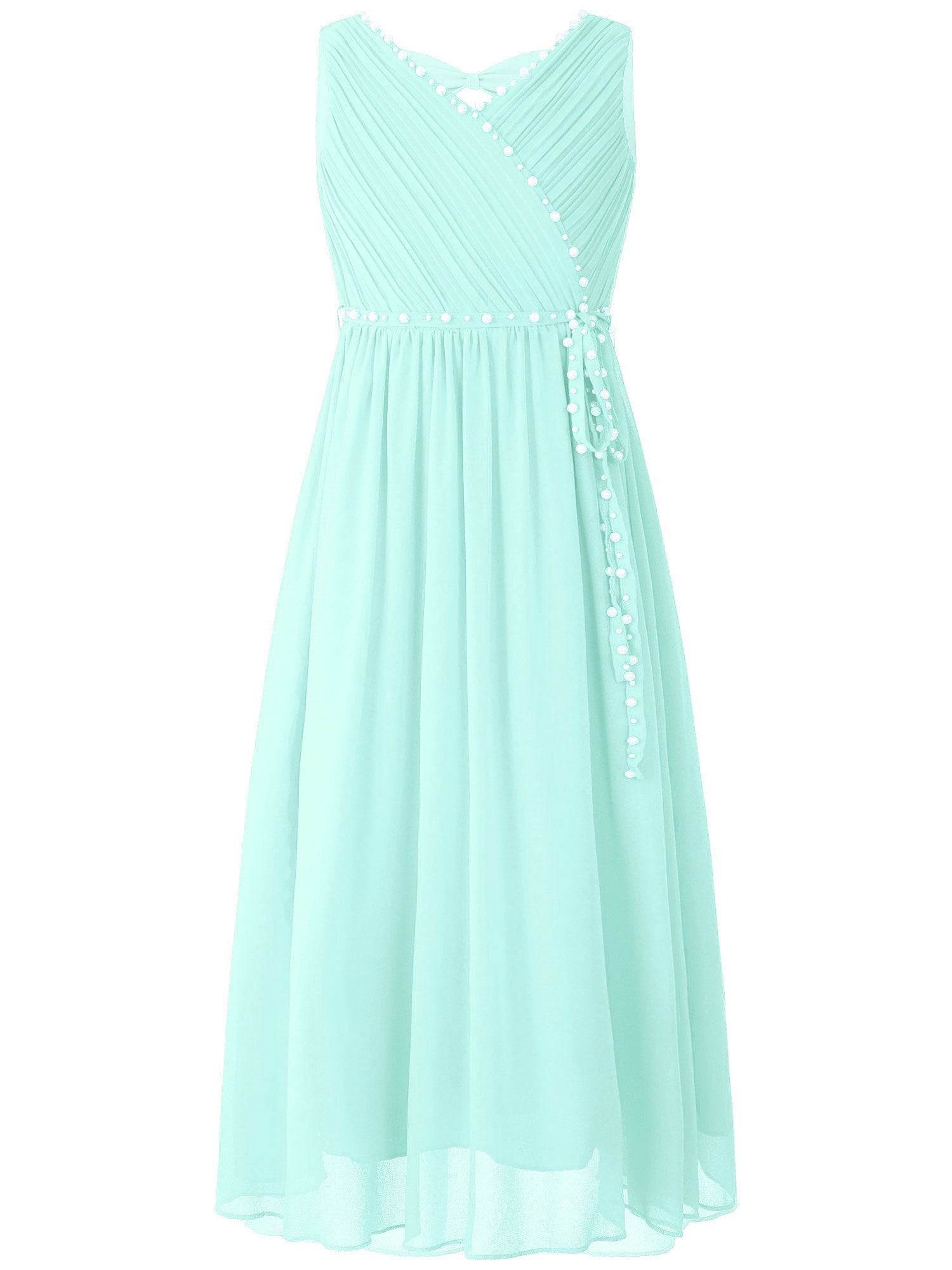 iEFiEL Girls Chiffon Pleated High-waisted Princess Pageant Bridesmaid Birthday Party Dress Mint Green-A 12 - Walmart.com iEFiEL Girls Chiffon Pleated High-waisted Princess Pageant Bridesmaid Birthday Party Dress Mint Green-A 12 - Walmart.com
