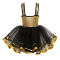 thumbnail image 1 of iEFiEL Girls Glitter Mermaid Costume Ballet Dance Gymnastics Leotard Tutu Dress Gold 8, 1 of 7