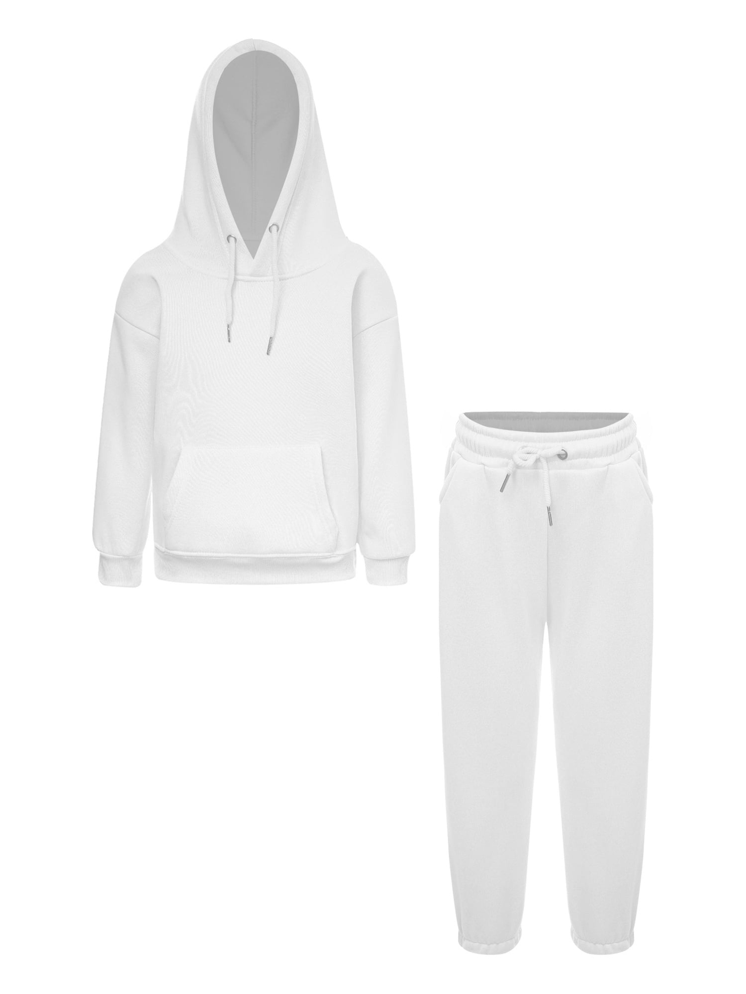 IEFiEL Kids Boys Tracksuit Long Sleeve Drawstring Pullover Hoodie With iefiel-kids-boys-tracksuit-long-sleeve-drawstring-pullover-hoodie-with