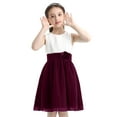 thumbnail image 1 of iEFiEL Kids Girls Chiffon Pleated Flower Girls Dress Birthday Party Pageant Dress, 1 of 7