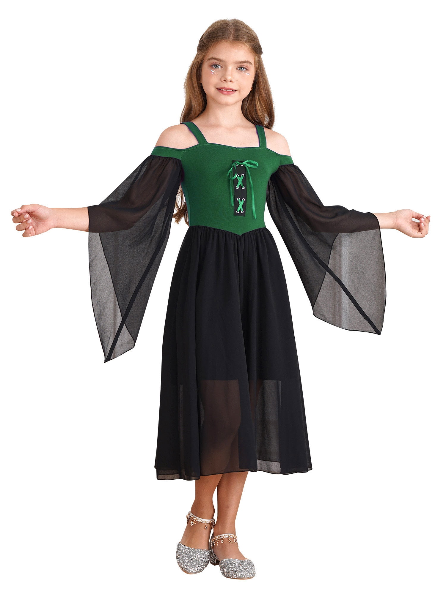 Medieval Countess Kids Costume Gold Sansa Stark Dress