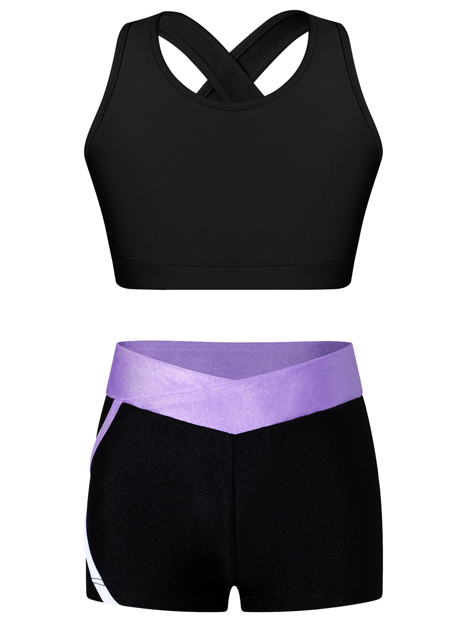KIDS SPORTS CROP TOP  12-14 TIPTOE THE TIGHTROPE main image 1