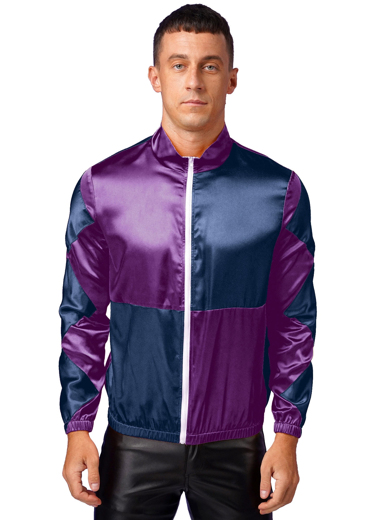 iEFiEL Mens Long Sleeve Horseman Jacket Halloween Circus Horse Trainers