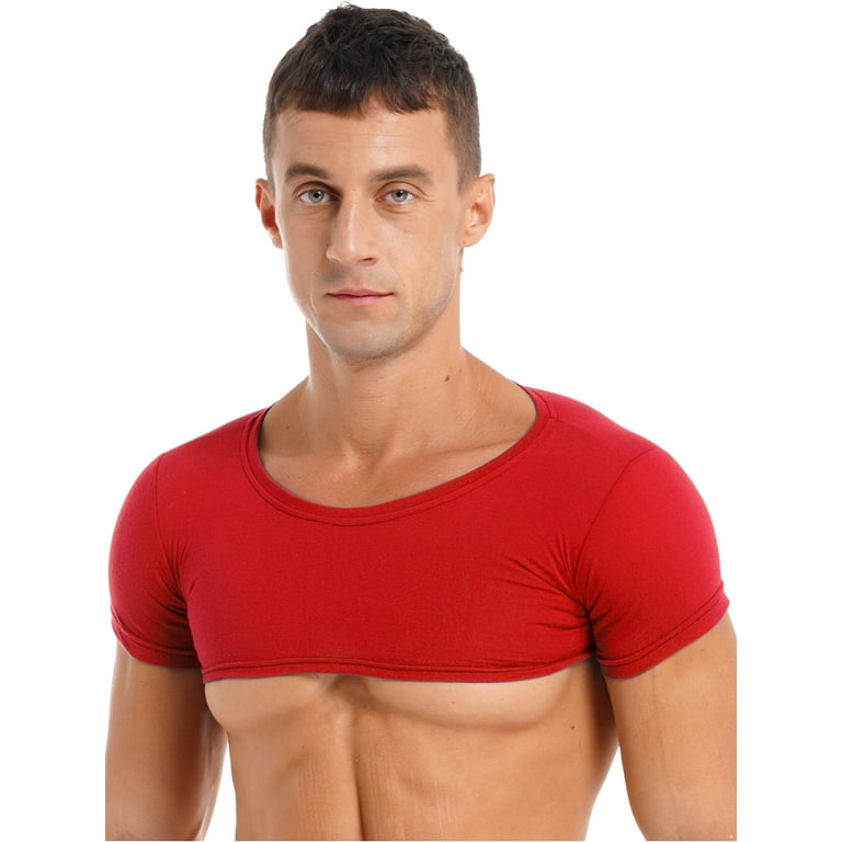mens red tops