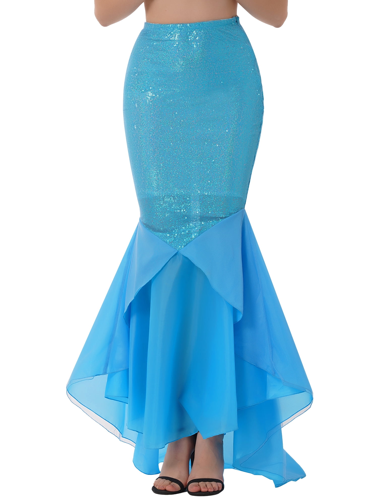 Elegant Mermaid to Fish Tail Skirt - All-Season A-Line Party Dress