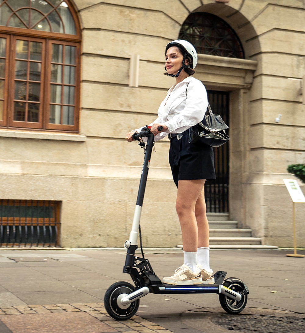 iENYRID Electric Scooter 500W 10AH 48V, 10 inch Solid Tires, Max 22 mph