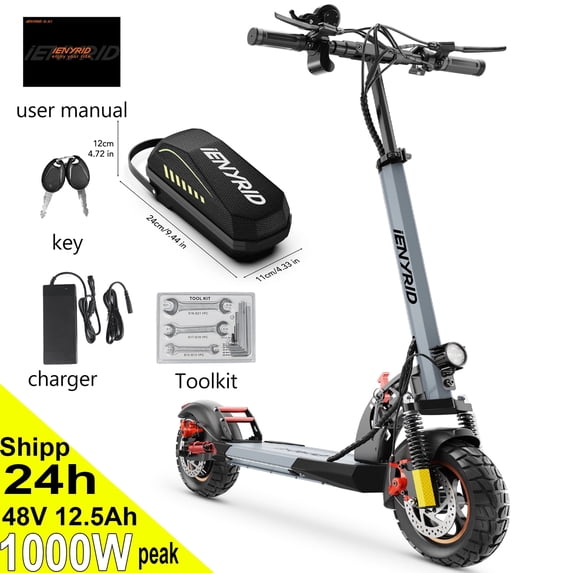 iENYRID Electric Scooter for Adults up to 26 Miles Long Range, 800W 3 Speeds Foldable Commute E-Scooter up to 28mph, Electric Skateboard for Kids Boys Girls 12+