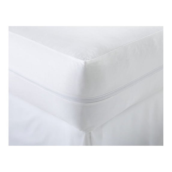 iEnjoy Home 84" Bed Bug Spill Proof Zippered Mattress Protector in White