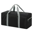 thumbnail image 1 of IFARADAY 22-Inch Foldable Travel Duffle Bag, Small Gym Sports Duffel, Black, 1 of 7