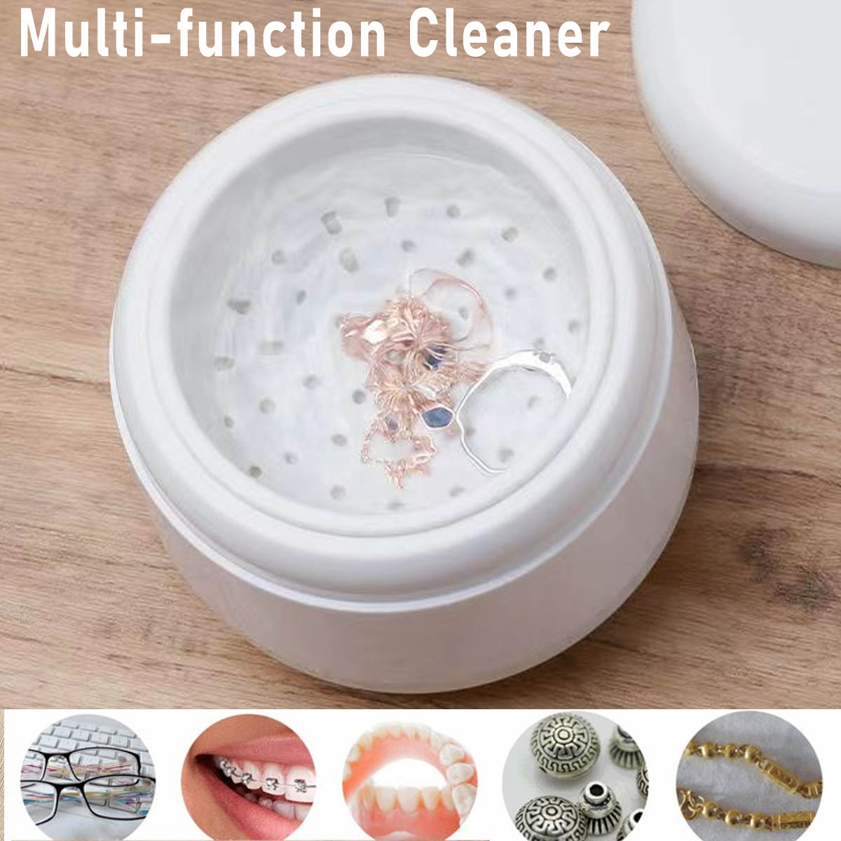 iFCOW Ultrasonic Cleaner Professional Ultrasonic Cleaning Machine for