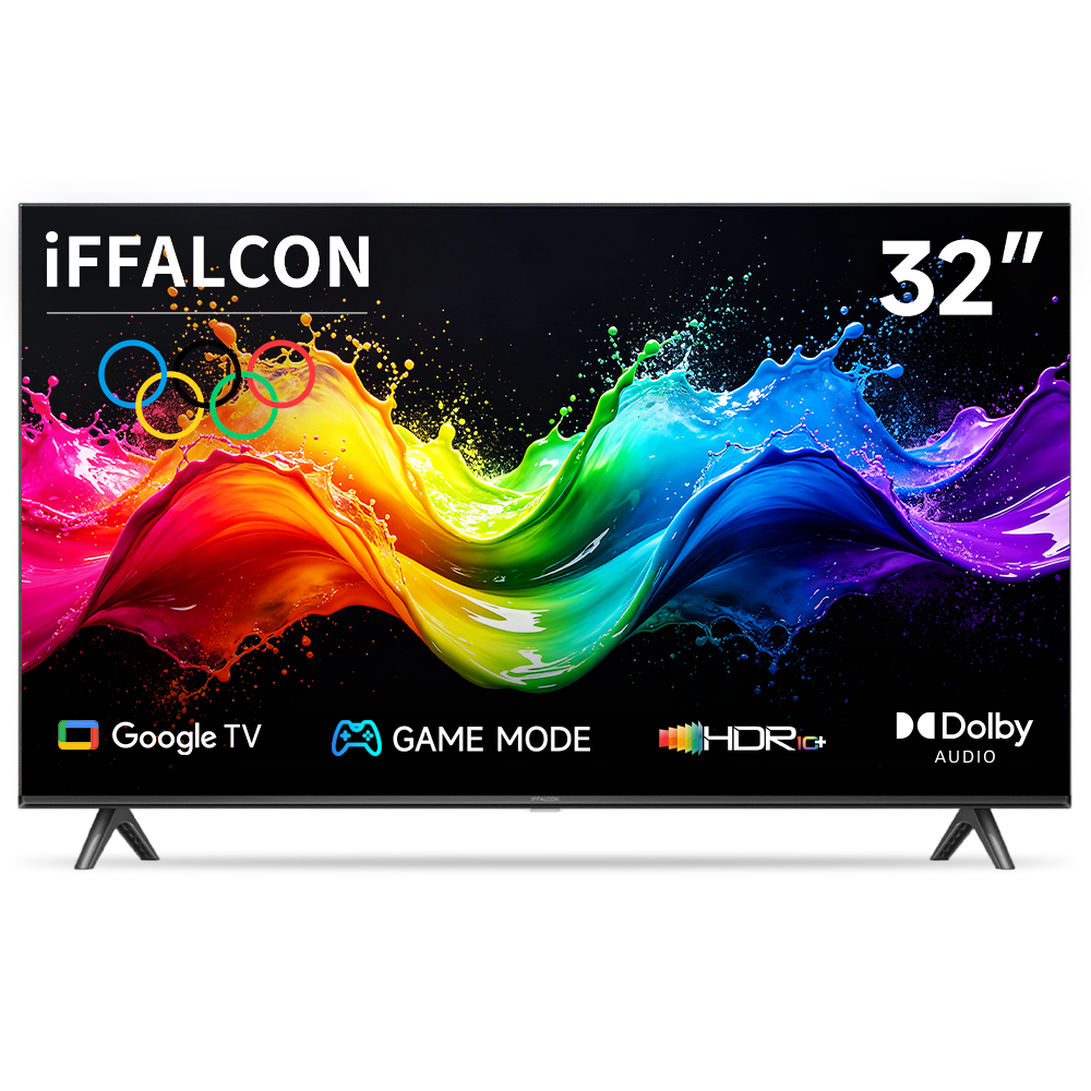 2025年製 IFFALCON 32vスマート液晶テレビ iff32s53g iFFALCON 32in 1080P FHD Smart TV with Google TV|32H55 Small TV