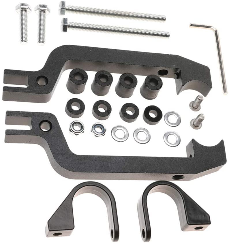 iFJF 34450 Hand guard Motor Sports Snowmobile Mount Kit for Yamaha