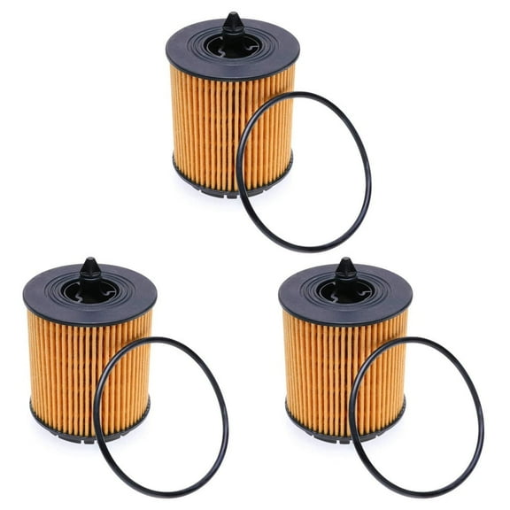 iFJF 3Pcs PF457GO Oil Filter Element Replacement for Buick Regal 2.4L 2011-2017 Chevy Cobalt 2.2L 2005-2010 GMC Terrain 2.4L 2010-2017 Replaces 19260345 PF2244G PF456G