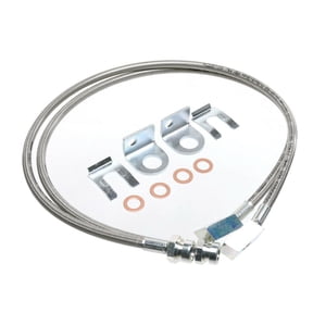 iFJF 4-6" Stainless Steel Extended Brake Line Kit For Jeep Cherokee XJ Wrangler YJ TJ