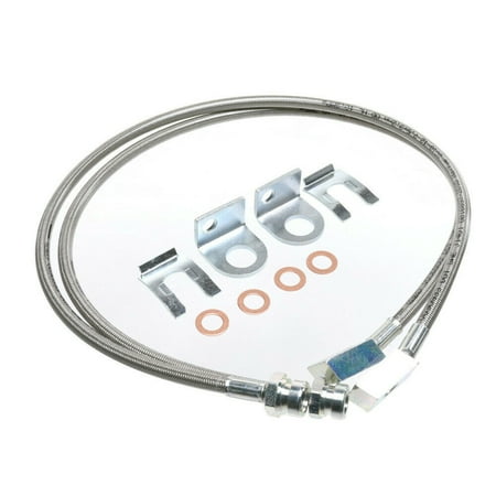 iFJF 4-6" Stainless Steel Extended Brake Line Kit For Jeep Cherokee XJ Wrangler YJ TJ