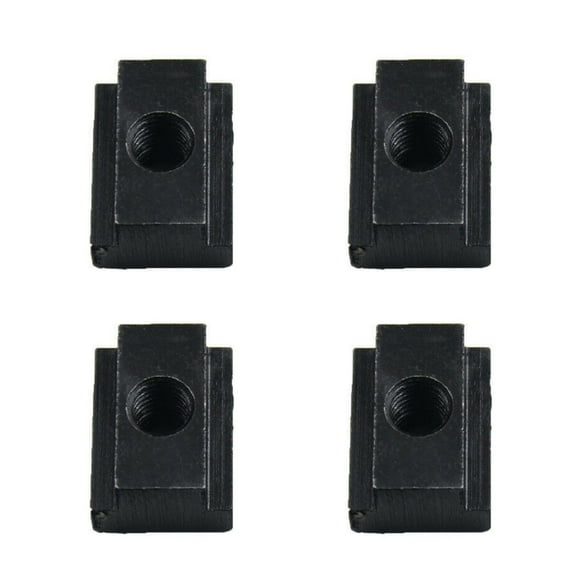 iFJF 4Pcs Bed Rail T-Slot Nut Cleat Tie Down Tool Black for Toyota Tundra Tacoma