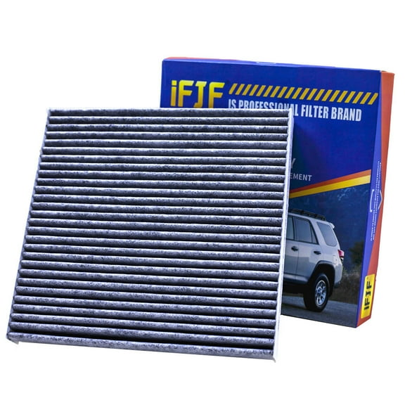 iFJF Cabin Air Filter CF10285 for Toyota/Lexus/Scion Includes Activated Carbon against Dust and Gases Odors Replaces 87139-02090 72880-AJ000