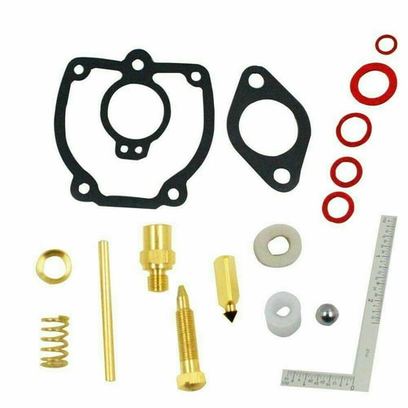 iFJF Carburetor Repair Kit for IH International Harvester and Farmall M MV MTA O6 W9 WR9 300 350 400 450 460 544 560 656 660 706 756 766 806 2544 Super H Super M Tractor 0236821 BK12V 47387DB
