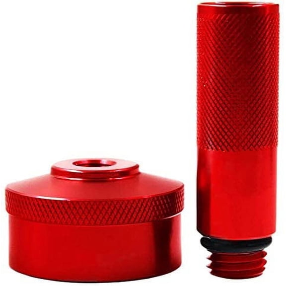 iFJF Extended Run Gas Cap Adapter fit 1/4" NPT Line with 1/8" Thick Fuel Resistant Sealing Washer and Aluminum Mess Oil Changes Funnel for EU1000i EU2000i EU3000i