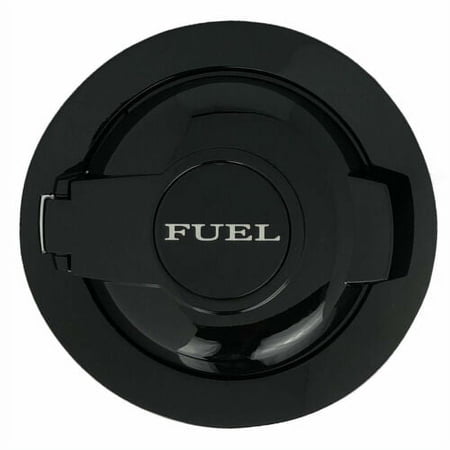 iFJF Fuel Gas Door Vapor Edition Matte Black for 2008-2020 Dodge Challenger 68250120AA
