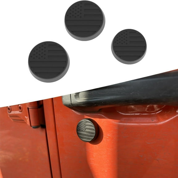 iFJF Keyhole Cover Magnetic Door Lock Cover for 2018-2023 Wrangler JL 2020-2023 Gladiator JT