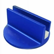iFJF Large Slotted Universal Magnetic Jack Pad Weld Frame Rail Adapter Vehicle Lifts, Blue