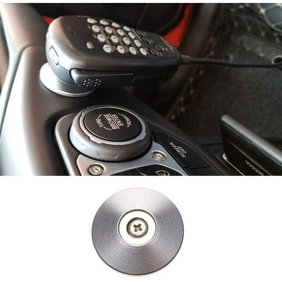 iFJF Magnetic Radio Hand Microphone Hand-Mic Mount Base for Yaesu ICOM FTM-300DR FTM-300 FTM-7250DR FTM-7250 FTM-400DR FTM-400XDR FT-450D for Wrangler Chevy FD Off-Road SUV