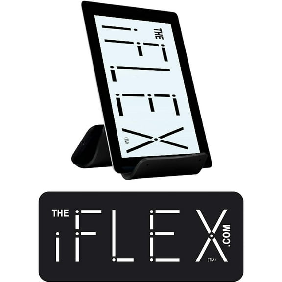 iFLEX Flexible Tablet Cell Phone Stand Black Universal Non-Slip Waterproof