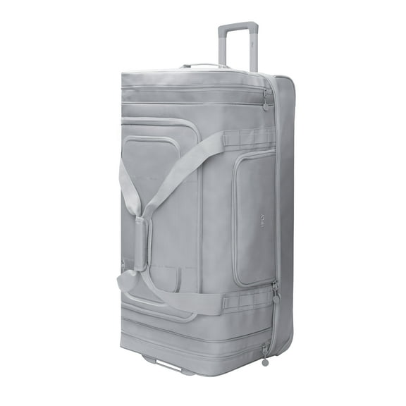 iFLY 36 inch Drop Bottom Rolling Duffel Bag, Gray
