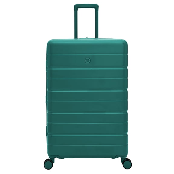 iFLY Evolve 28” Large Checked Luggage Hardside Expandable Spinner, Teal