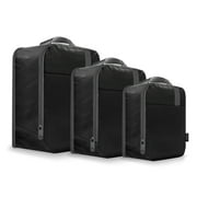 iFLY Expandable Packing Cubes 3-Piece Set, Black
