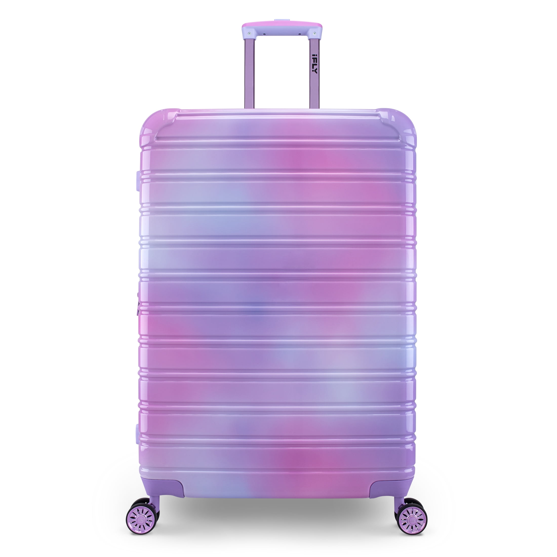 iFLY Fibertech Hardside Checked Luggage 28", Pastel Sky