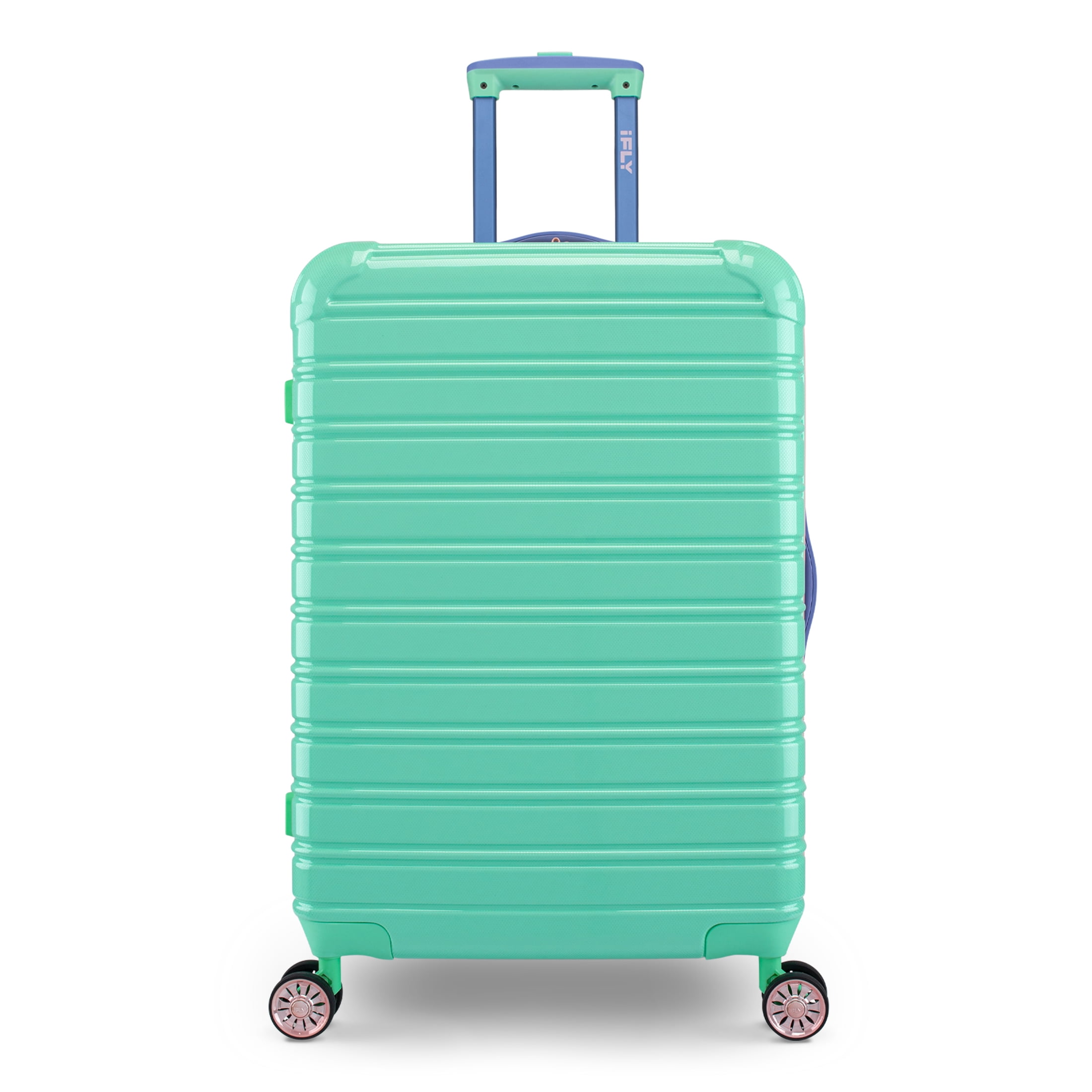 iFLY Hardside Checked Luggage Fibertech 24", Popsicle