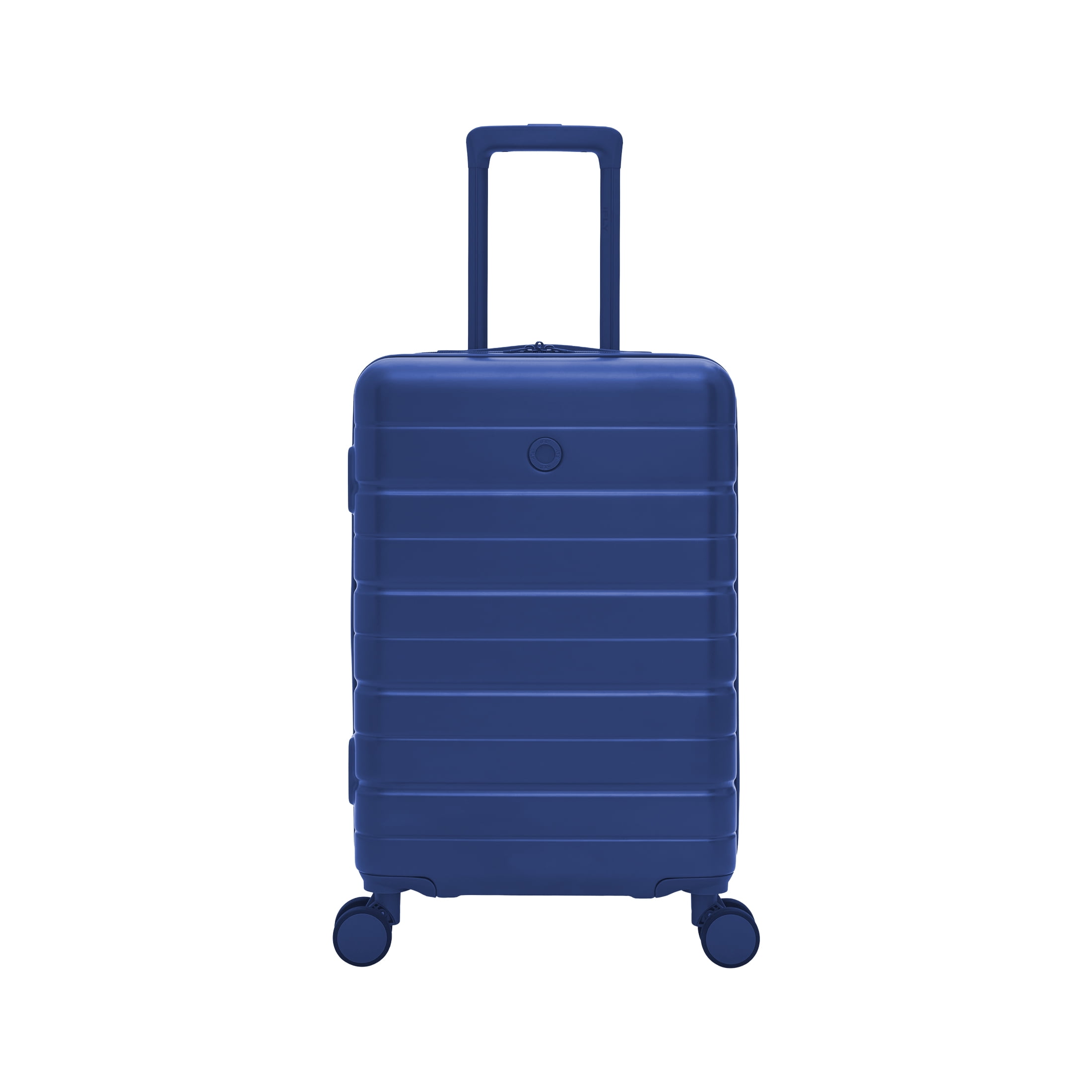 iFLY Evolve 20” Expandable Hardside Spinner Carry-on Luggage, Navy