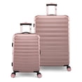 thumbnail image 1 of iFLY Fibertech 2-Piece Hardside Luggage Set – 20" Carry-On & 28" Checked Suitcase, Rose Gold, 1 of 11