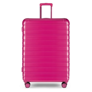 iFLY Hardside Fibertech 3.0 28" Checked Luggage, Very Berry