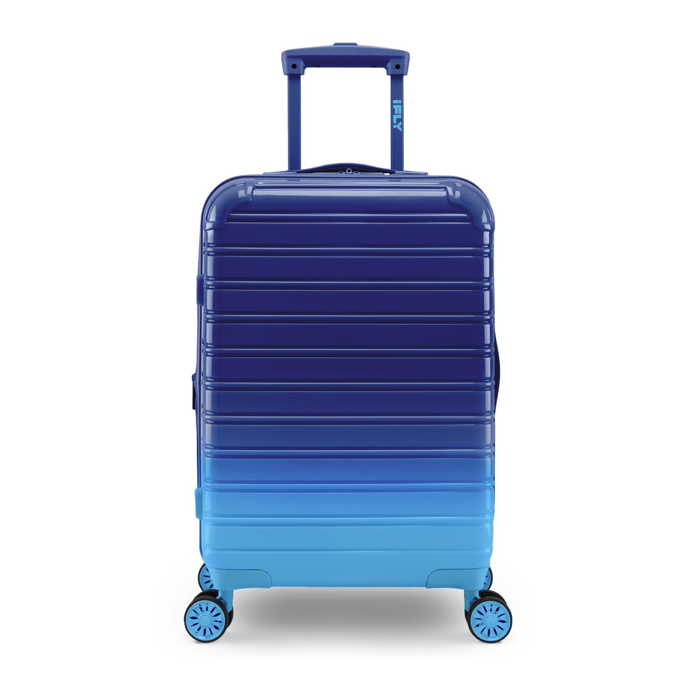 iFLY Hardside Fibertech Carry On Luggage 20", Sunny Sky - image 1 of 8