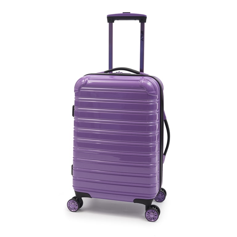 IFLY Hardside Fibertech Carryon Luggage, 20, Rose Gold