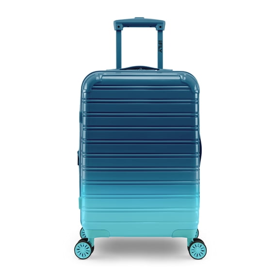 iFLY Hardside Fibertech Carry-on Luggage 20", Ocean Breeze