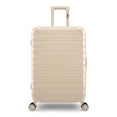 thumbnail image 1 of iFLY Hardside Fibertech Luggage 24" Checked Expandable Spinner Luggage for Travel, Champagne, 1 of 10