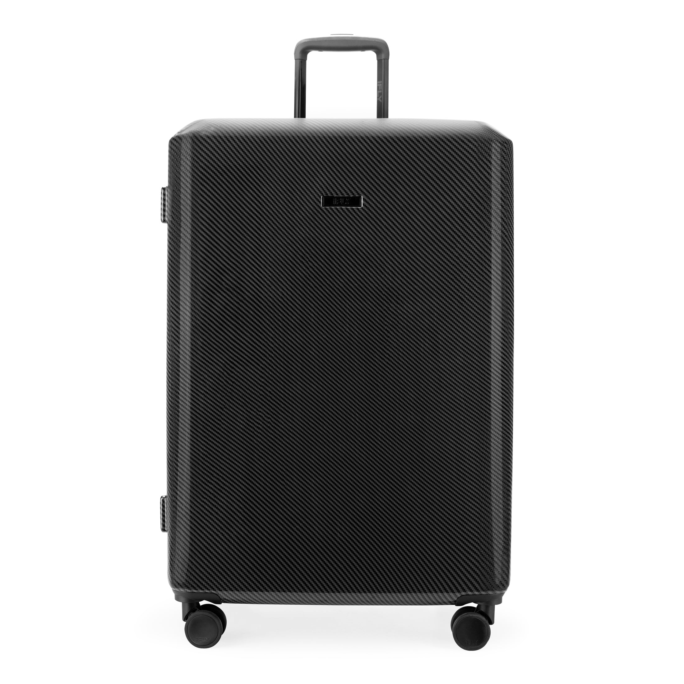 iFLY Carbon Elite 28" Hardside Checked Luggage, Black