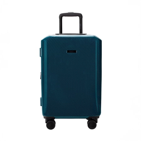 iFLY Carbon Elite 20" Expandable Hardside Spinner Carry-On Luggage, Teal
